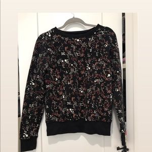 Abercrombie & Fitch star pattern crewneck
